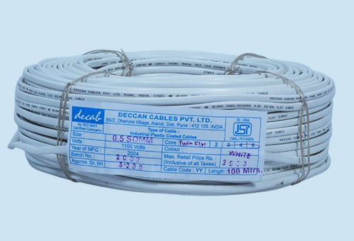 Twin Flat Cable 0.5 Sq.mm