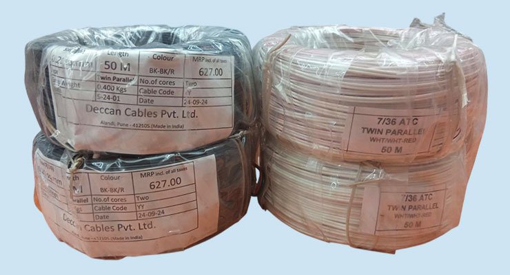Twin parallel Cable Cable